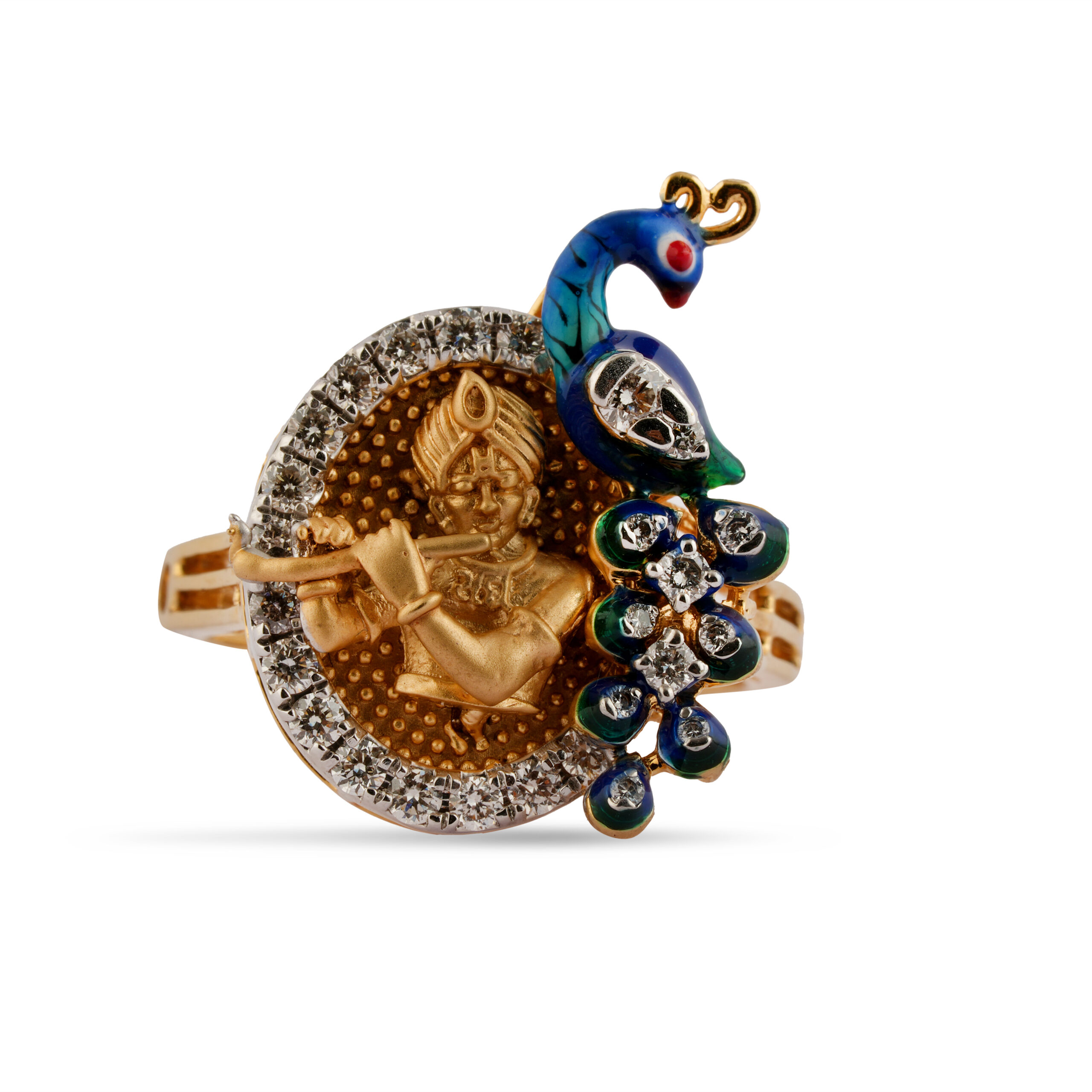 Peacock Ring