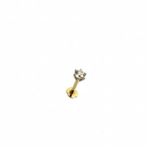 Classic Nose Pin with Diamond